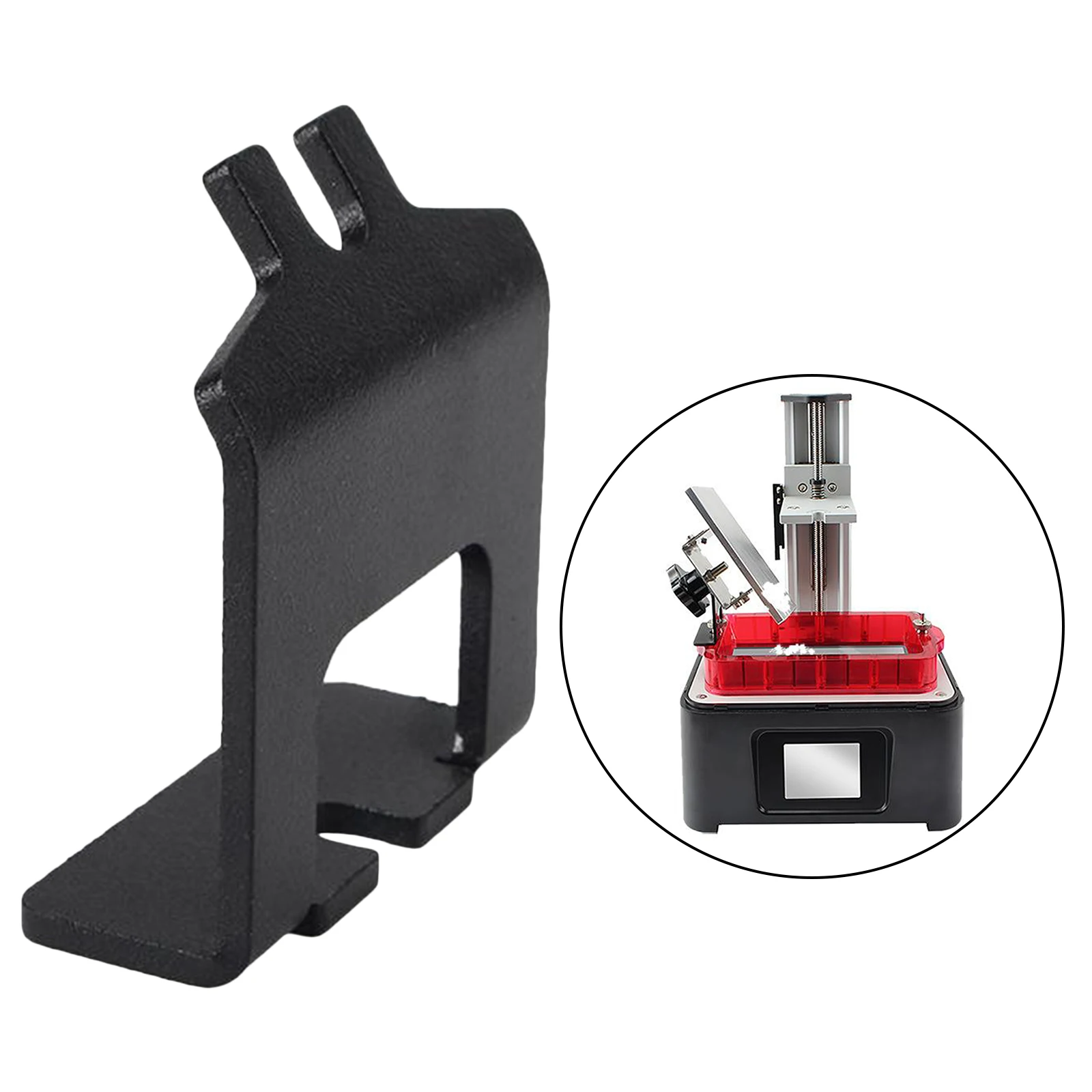 Serbatoio iva in resina con supporto antigoccia interamente in metallo per la maggior parte delle stampanti 3D LCD SLA da 5.5 "/6"