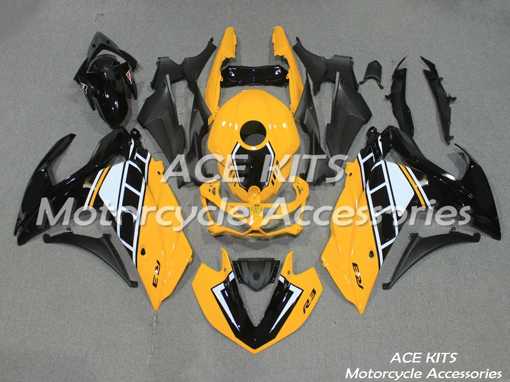 

New ABS Injection Fairings Kit Fit For YAMAHA YZF R25 R3 15 16 17 18 All Sorts Of Color NO. 28554