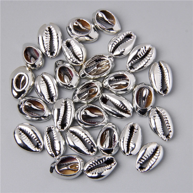 10 قطعة/الوحدة لامع اللون الطبيعي قذيفة سحر صدف coatere محارة الخرز مجوهرات اكسسوارات أقراط سوار قلادة صنع #4