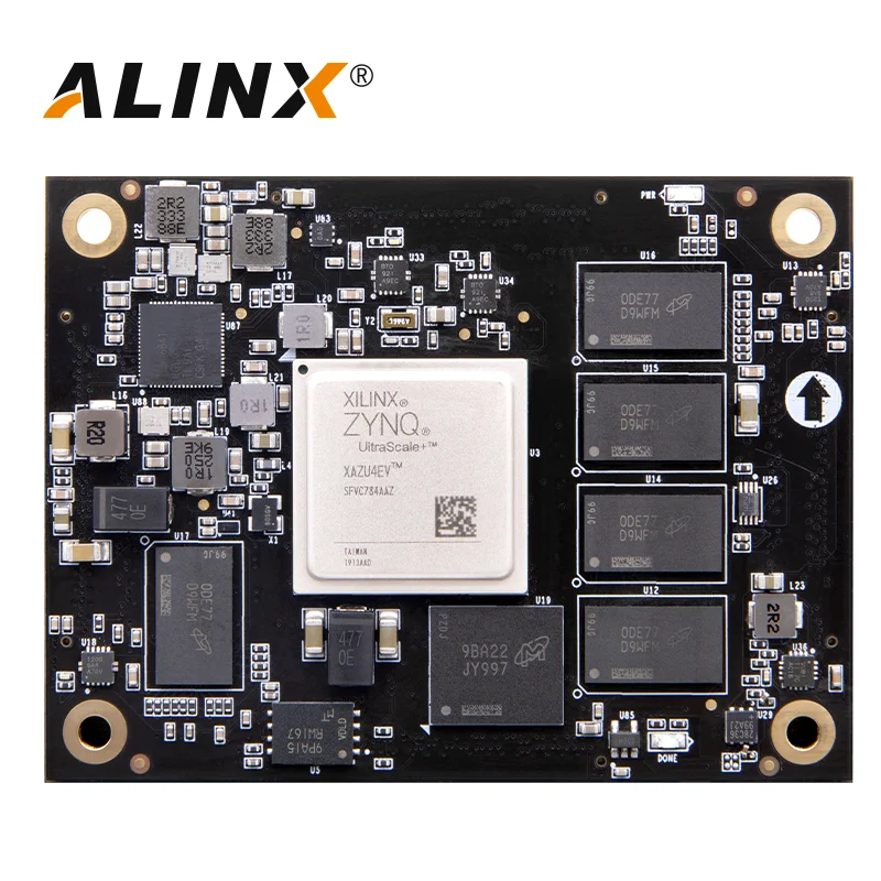 ALINX SoM ACU4EV ACU5EV: Xilinx Zynq UltraScale + MPSOC AI ZU4EV ZU5EV Módulo de grado Industrial