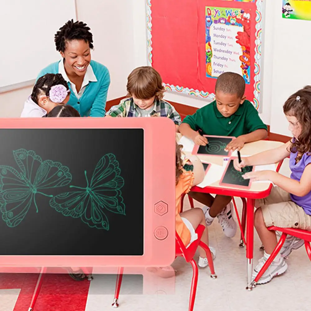 8.5 Inch Writing Tablet Erasable Potable LCD Colorful Doodle Board for Kids Writing