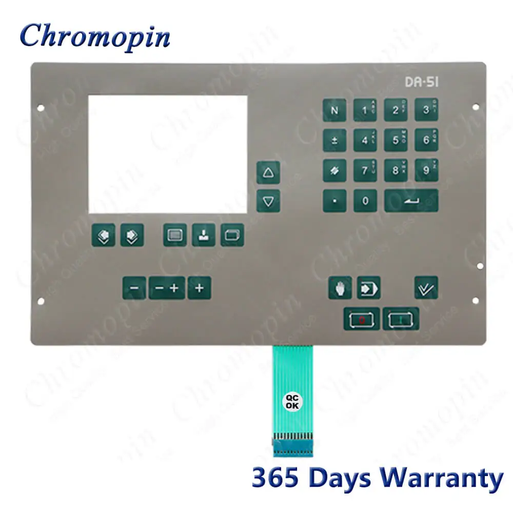 for Delem DA-51 Bending Machine CNC System Industrial Membrane Keypad Keyboard Switch for Delem DA51 DA 51 DA-51