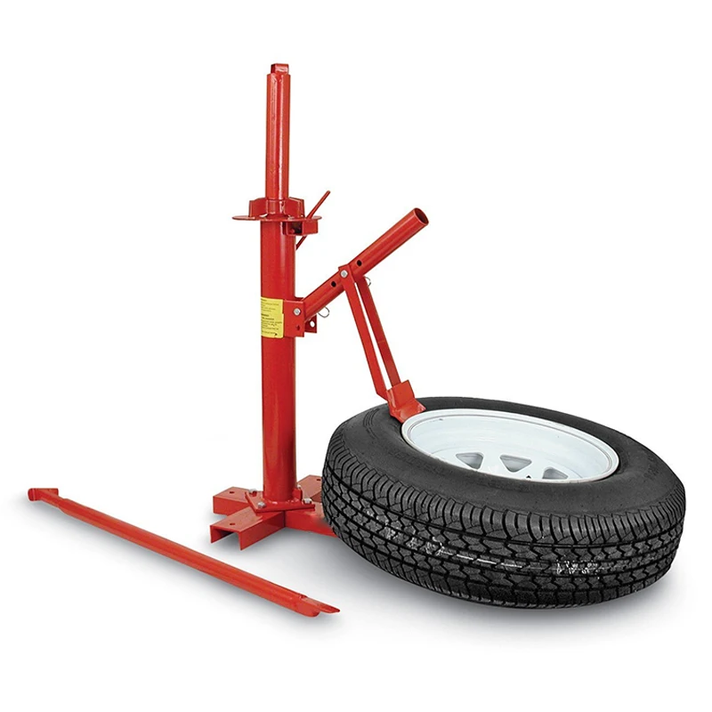 Manual and portable tyre changer, vacuum tyre tyre changer, mobile tire repair tool, disassembly and assembly of waste tires