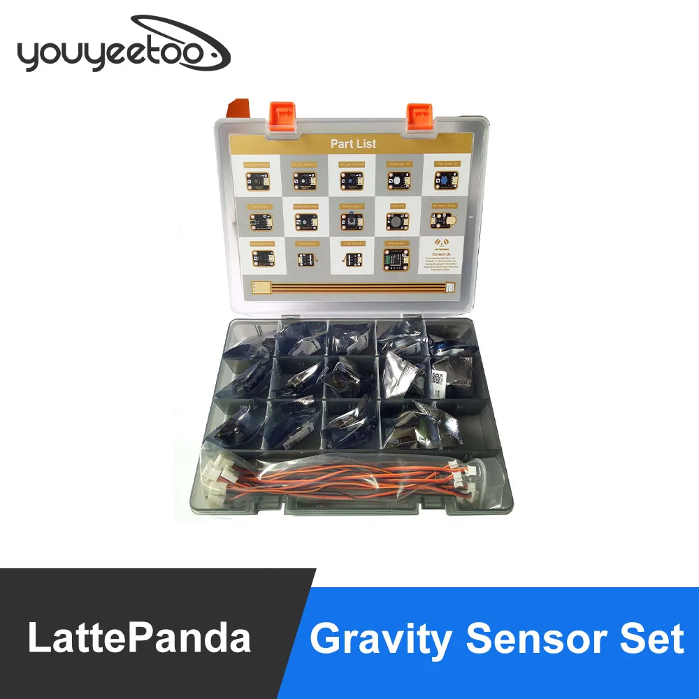 LattePanda Gravity Sensor Set, use LattePanda for Physical Computing