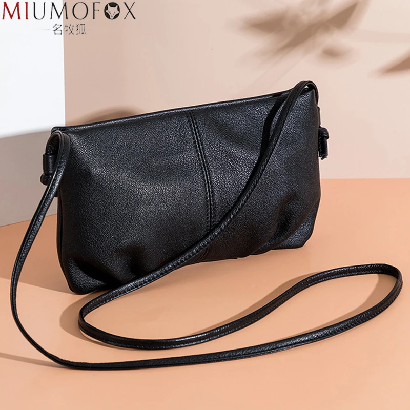 Luxury Clouds Handbag 2023 Women Genuine Leather Shoulder Bags Fashion Wild Large Capacity Female Designer Messenger Bag Clutch