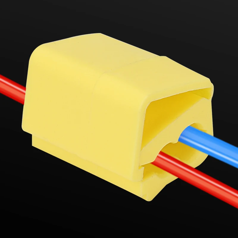 Cable Quick Splice Car wire connectors Terminals AWG 22-10 Insulated Without Breaking Crimp Locking Termin Lighting splitter