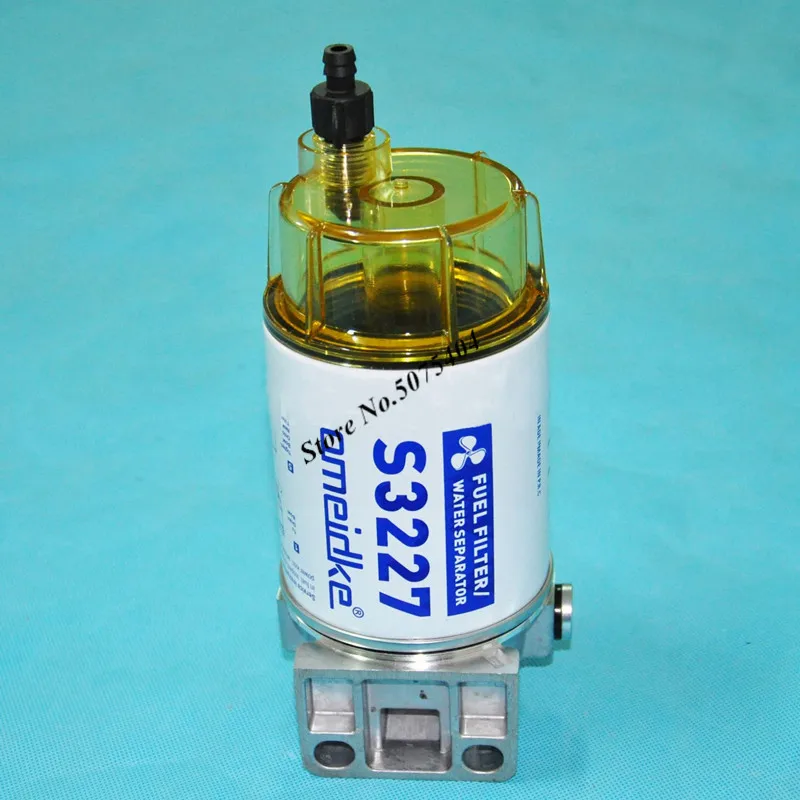 S3227 Outboard Marine Boat Fuel Filter Diesel Fuel Water Separator filter Assembly Marine Engine Boat 10 Micron 320R-RAC-01