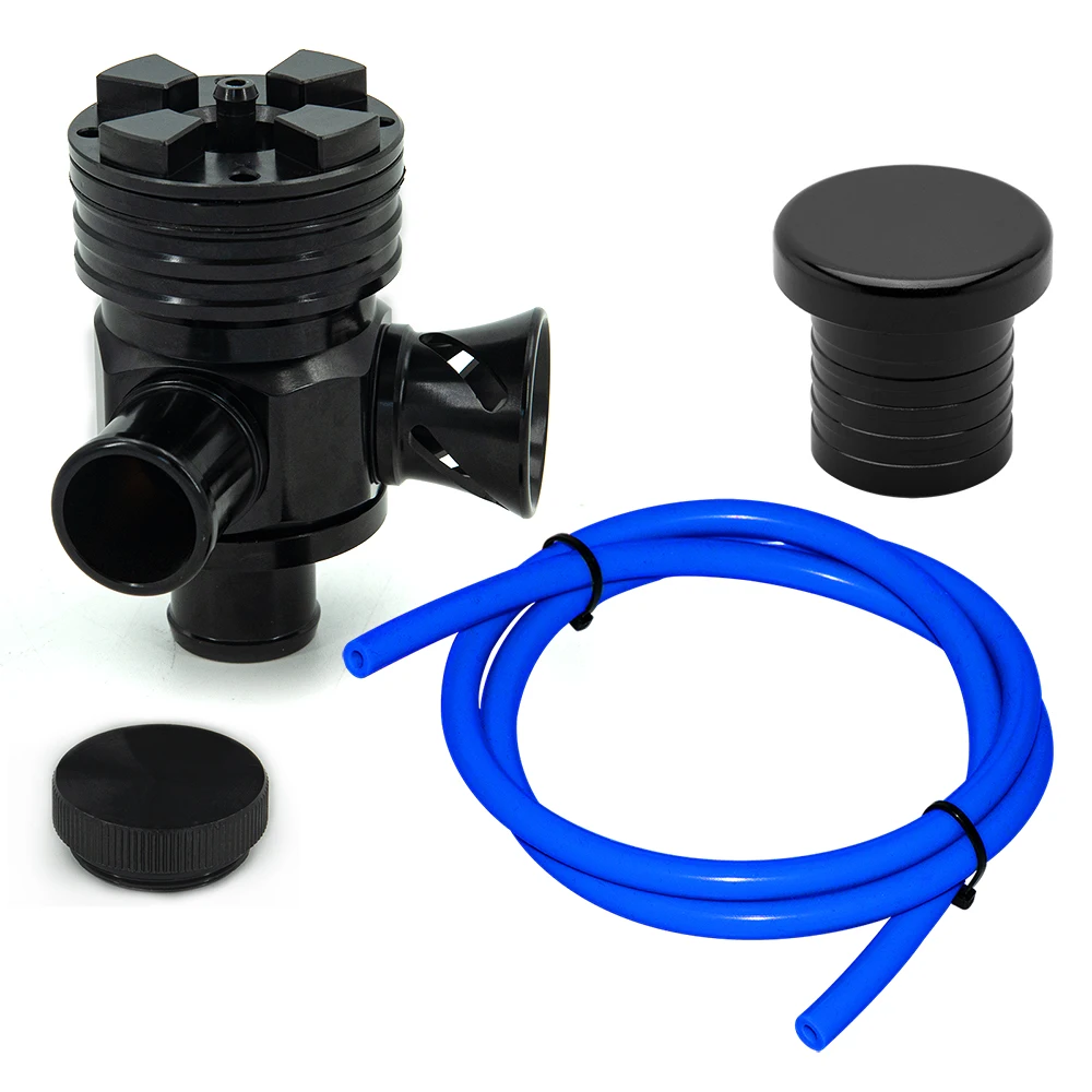 Uniwersalny zawór wydmuchowy 25 mm S Diverter Turbo BOV Boost do VW Audi 1.8T Golf Jetta New Beetle Passat A4, TT
