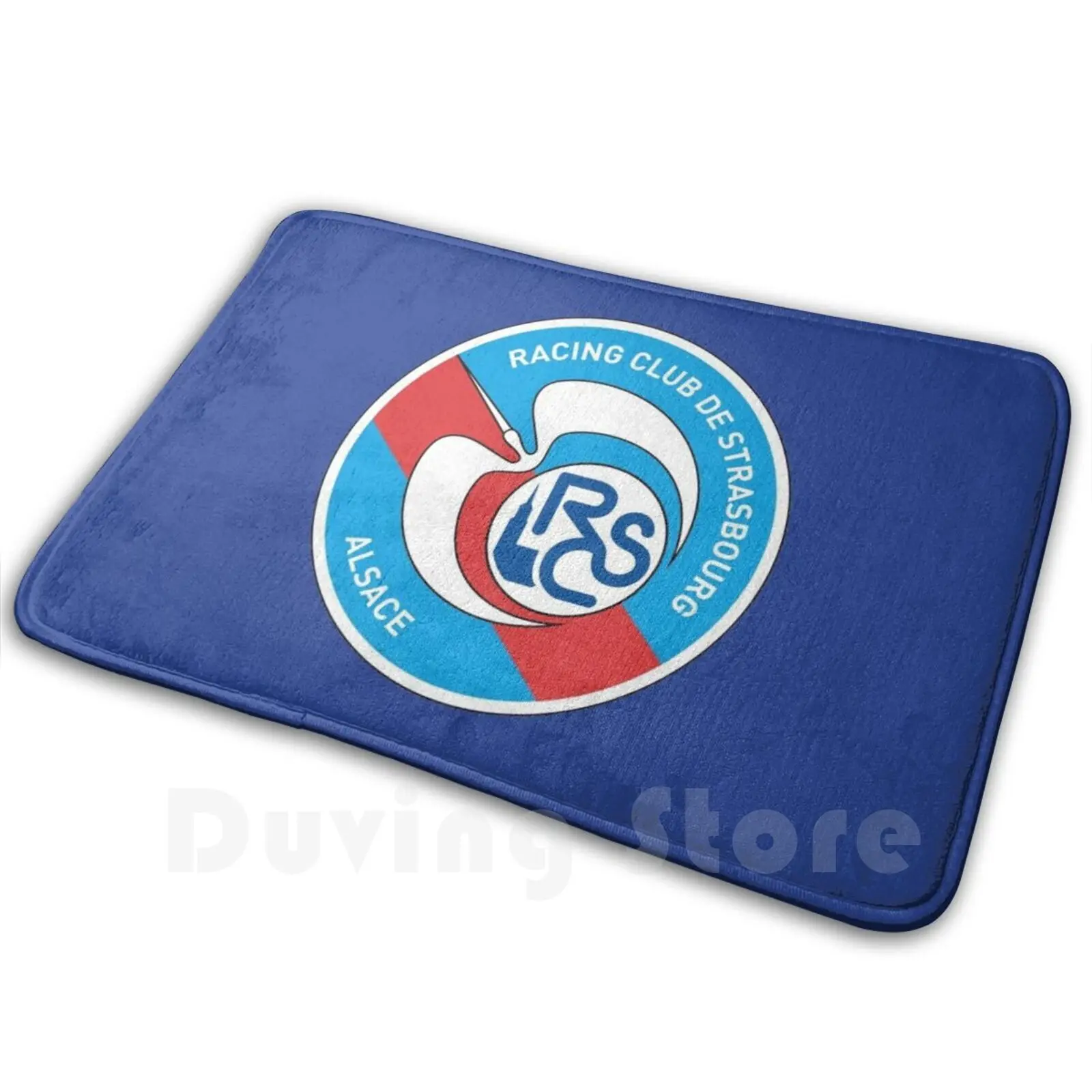 Strasbourg-Logo Comfortable Door Mat Rug Carpet Cushion Rc Alsace