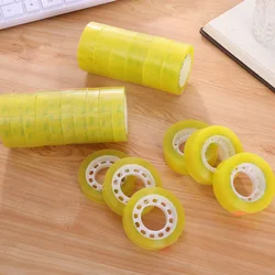 Office stationery transparent tape 12mm packaging sealing tape 30 meters transparent glue