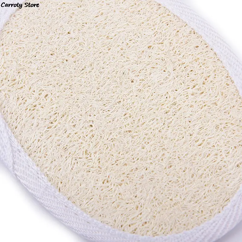 Esponja de Luffa Natural, almohadilla Exfoliante para cara, cuerpo, baño, ducha, Spa, 1 unidad