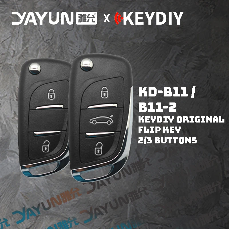 YAYUN 5/10/30PCS KEYDIY KD B11-2 / B11-3 / B29 / B30 New Original Universal Remote Car Key Shell Case B Series