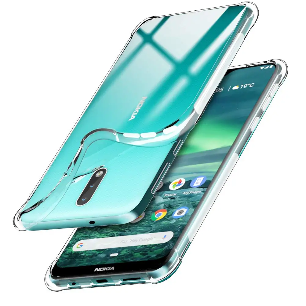 Soft tpu Case for Nokia 2.4 2.3 2.2 2.1 3.1 Plus 5.1 5.3 5.4 X5 on Nokia X20 X10 Crystal Soft Silicone Slim Clear TPU Back Cover