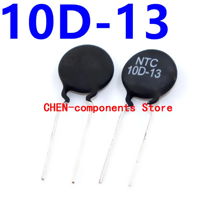 10pcs Thermistor NTC 10D-13 Sensitive resistance Negative temperature