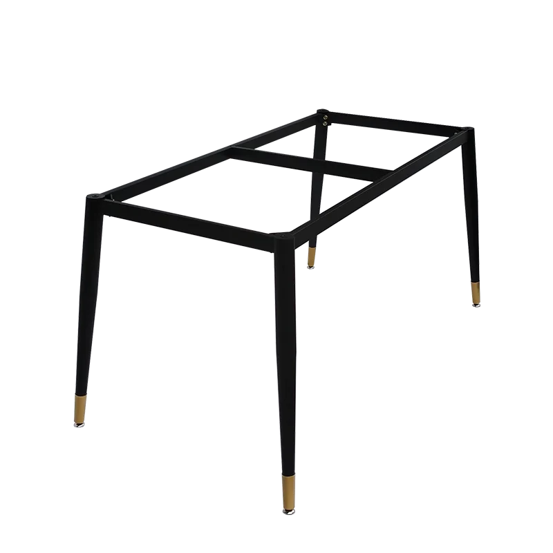 Custom Dining Table Metal Legs,  Wrought Iron Table Frame, Marble Slate Dining Table Legs