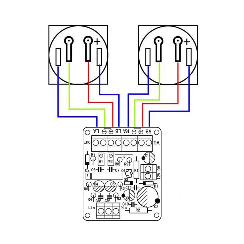 Placa de controlador de medidor VU DC 12V, amplificador de potencia de Audio, módulo de unidad, accesorios de amplificador de Audio profesional, GK99