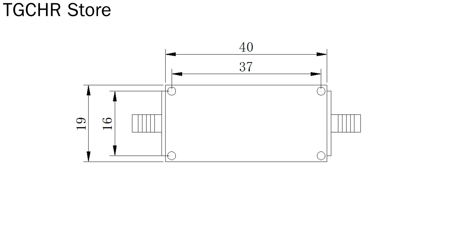 Imagem -03 - Atenuador Ajustável da X-faixa do Atenuador Controlado Tensão do rf do Atenuador de 512ghz rf Eletricamente Ajustável