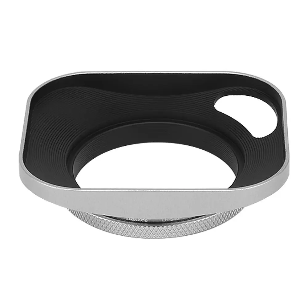 Haoge Metal Screw-in Lens Hood with Hollow Out Designed and Metal Cap are specially designed for the lens with 46mm filter size