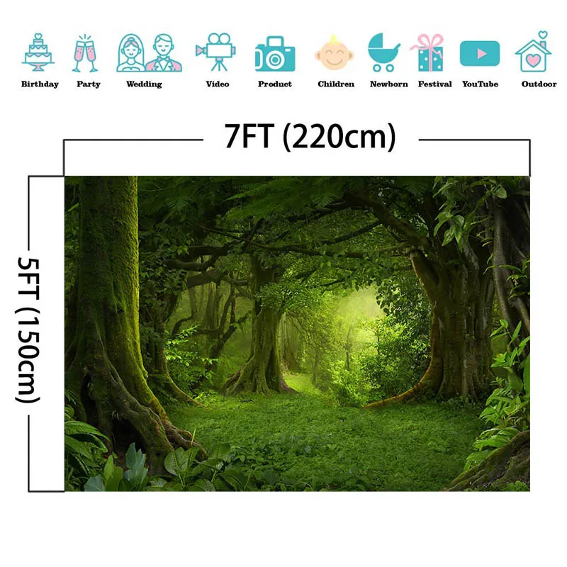 الخيال الغابات الغابة طبيعة المشهد التصوير خلفية الوليد الطفل صورة حفلة عيد ميلاد ديكور لوازم خلفية الصورة