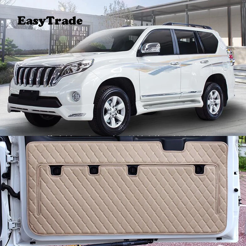 

For Toyota Land Cruiser Prado 150 2010-2020 Car Tailgate Mat Car Trunk Door Guard Pad