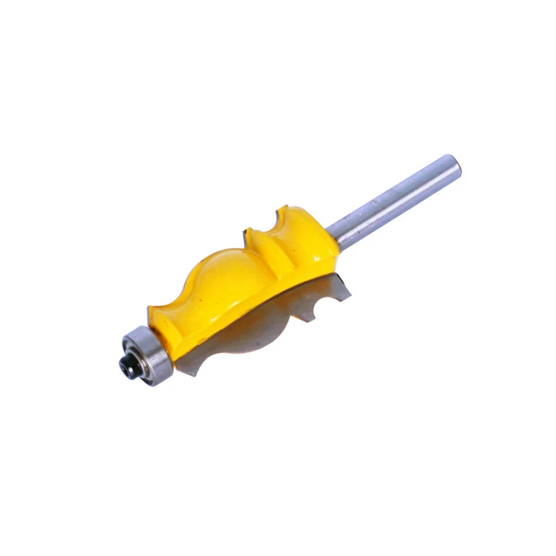 Imagem -03 - Chwjw-shank Architectural Moldagem Router Bit Carbide Escultura Fishtail Cortador Carpintaria Forma Cortador Ferramenta mm 1pc