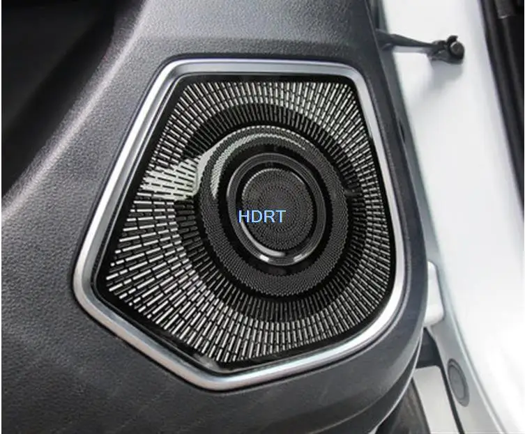 Корпус динамика приборной панели из нержавеющей стали, звуковые кольца, рамка для Honda Avancier/URV 2016 2017 2018 2019, аксессуары для автомобиля