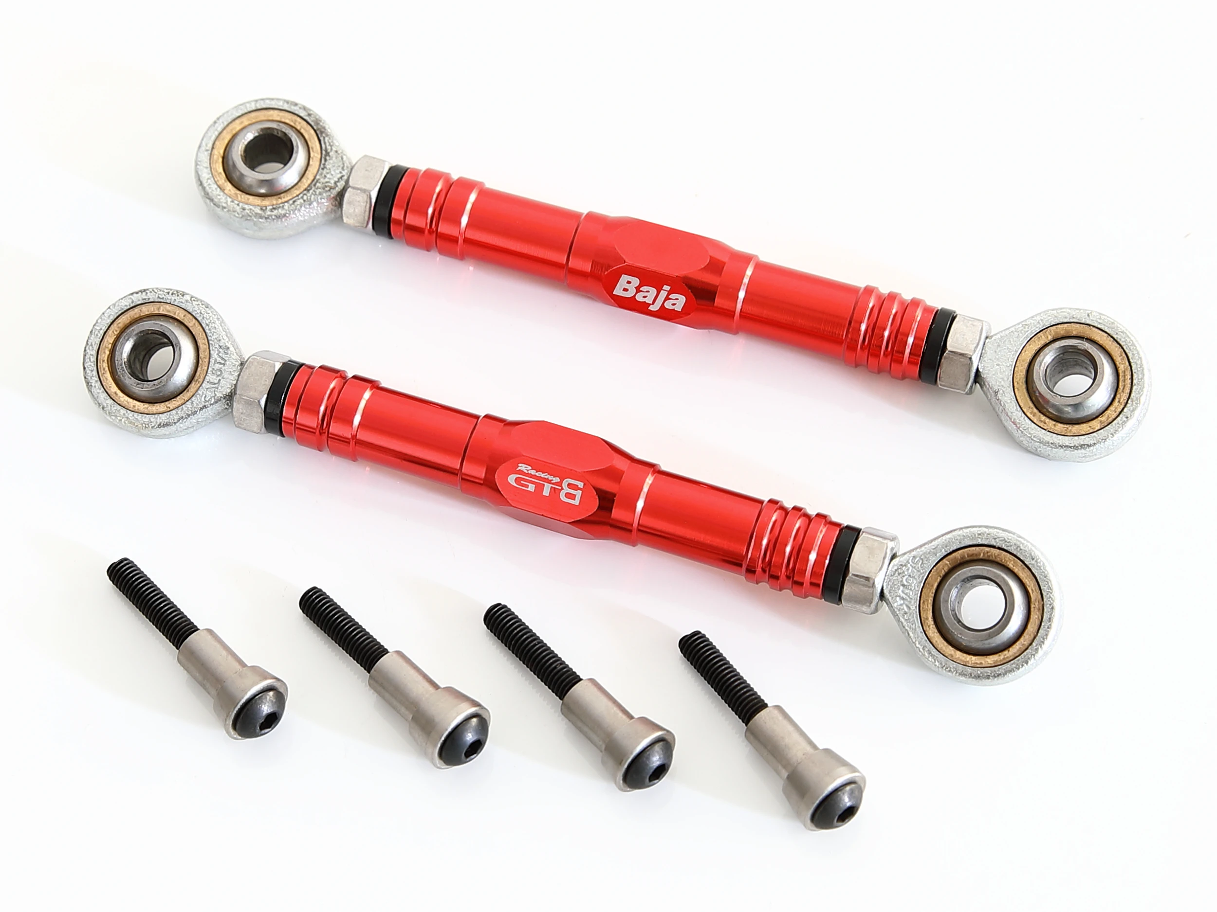 GTBracing HPI BAJA 5B Strengthen Metal Steering Turnbuckle Pull Tie Rod Set