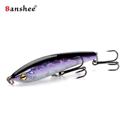 Banshee 75mm 11.5g Bullet PEN75S Sinking Pencil Stickbait Vibration Fishing lure Hard Bait sound wobbler jerkbaits Minnow