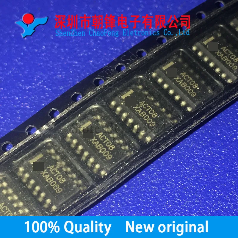 30 Buah MC74ACT08DR2 MC74ACT08 ACT08 MC74ACT08DR2G SOP14 Asli Baru