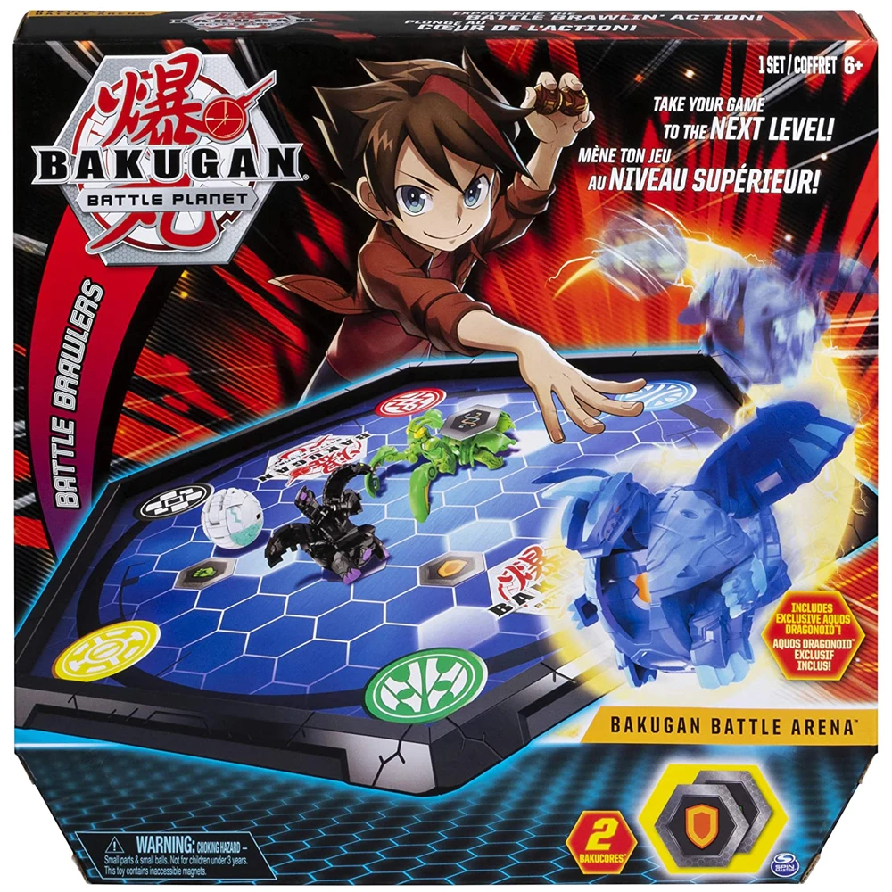 Baku Battle Arena, Bakuganes Battle Planet Coleccionables Juego de mesa Juguetes para niños