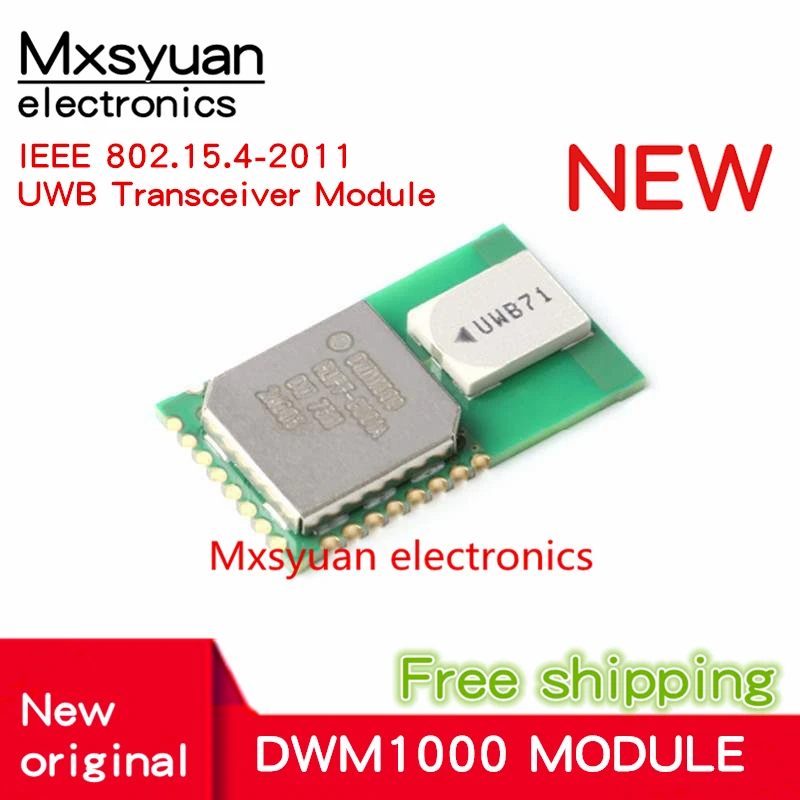 1PCS~5PCS/LOT New original MODULE DWM1000 UWB Positioning module