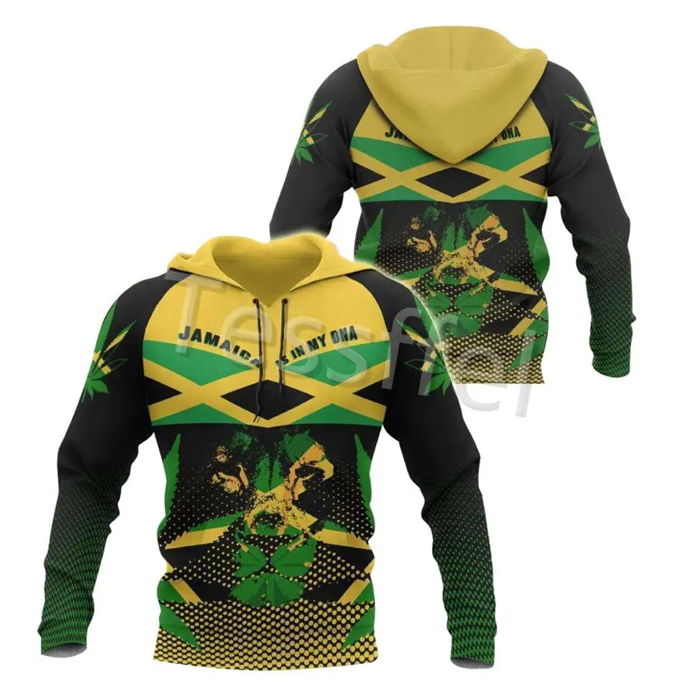 

Tessffel Jamaica Lion Judah 3D Printed Men's Sweatshirt Zipper Hoodie Unisex Casual Jacket Autumn/Winter Dropshipping Style-12