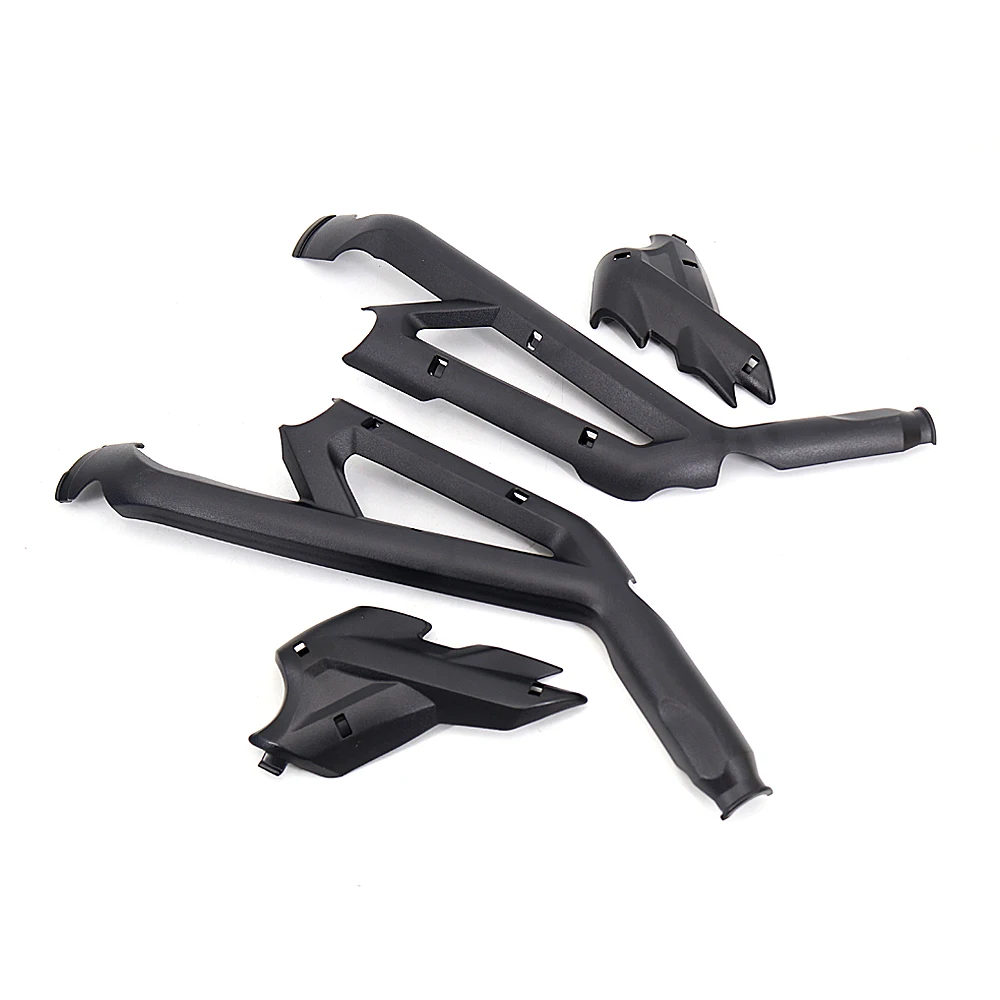 A set Black Plastic Motorcycle Frame Guard Protector Frame Cover Guard Parts For Tiger 800 XC XCX XCA XR XRX XRT - Image 4