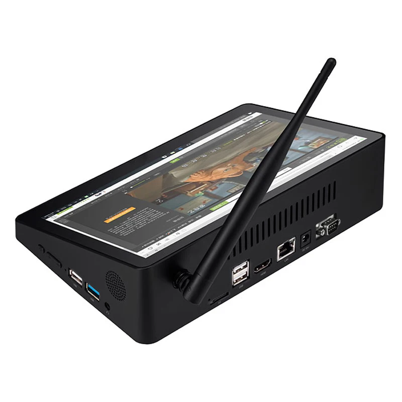 Dean-Mini PC avec écran IPS, PIPO X10S, 6 Go de RAM, 64 Go de ROM, 10.1 pouces, Windows 10, 1.44GHz, Intel None Trail J4105