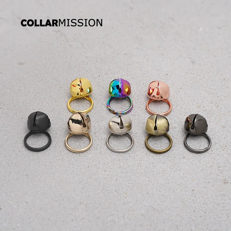 1pc Retailing DIY accessory 12mm lovely have the bell for cat collar high quality plated metal buckle 8 colours