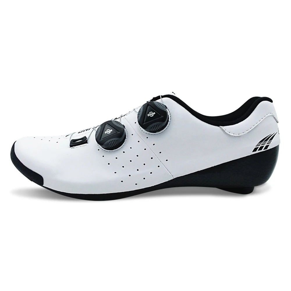 Hyper Cycling C3 White Road shoe Cycling shoe Carbon road shoe Carbon Cycling shoe Professional Road Lake BONT Verducci