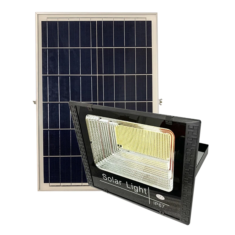30W/65W LED luce solare per uso domestico Foco solare Led esterno luce da giardino luce di inondazione lampione telecomando luce intelligente