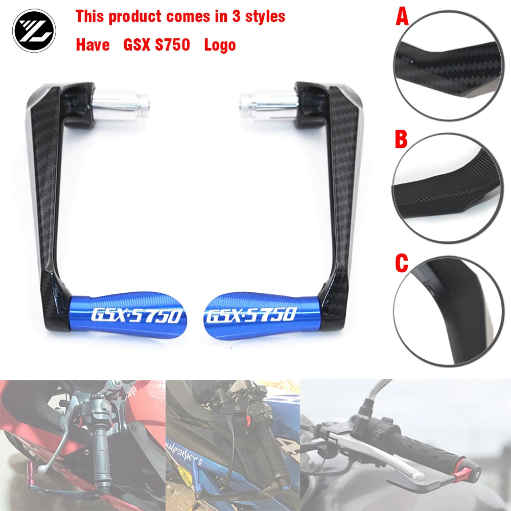 For SUZUKI GSX-S750 GSXS750 GSXS 750 GSX S750 Motorcycle Handguards Handlebar Grips Protector bar ends Levers Guard