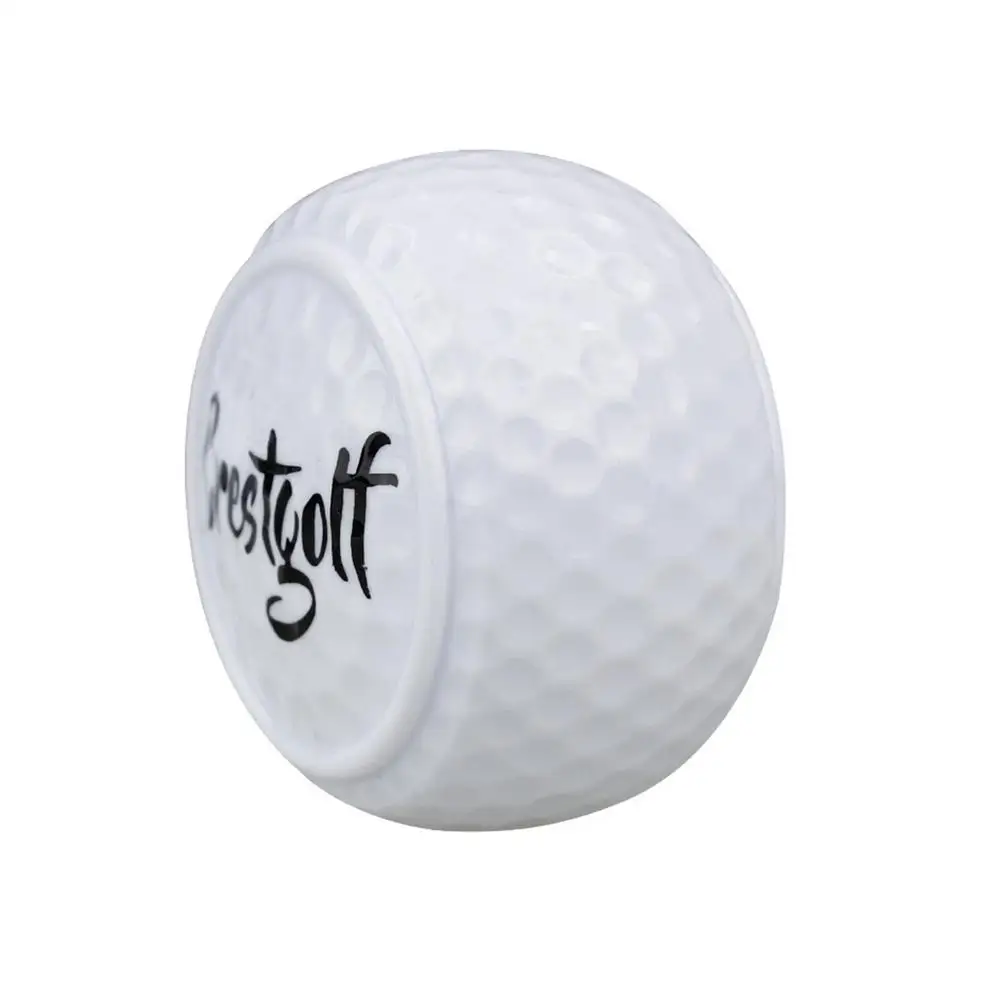 Bola de golfe prática portátil plana bolas de golfe leve bolas de treinamento para balanço putter driving range backyards casa para fora