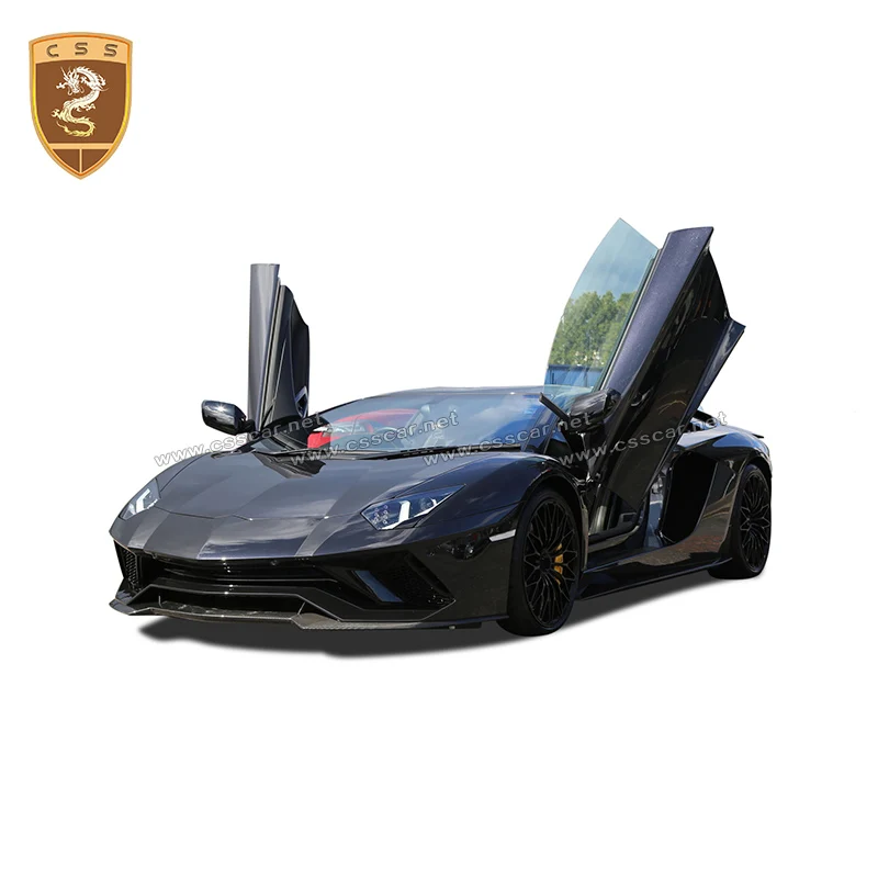 OEM LP740 front bumper for Lamborghini LP700 Aventador S bumper carbon fiber original mesh retrofit car bumper grid decoration