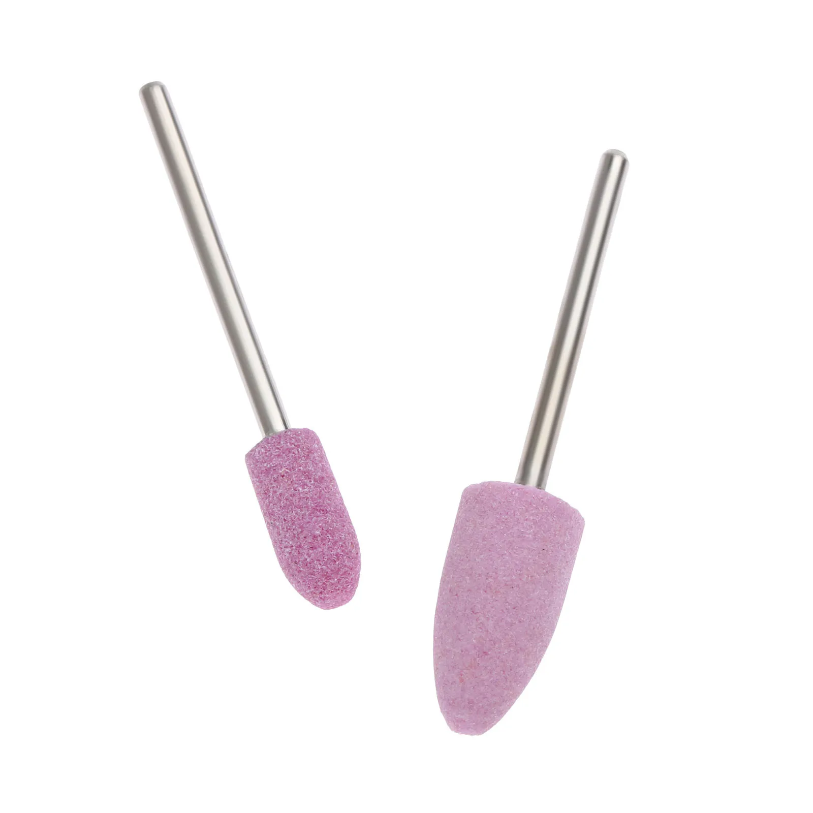 10Pcs Dremel Accessories 2.35mm Shank Red Buffing Polishing Grinding Head Wheel for Mould Finish Polish Grinder Rotary Tool