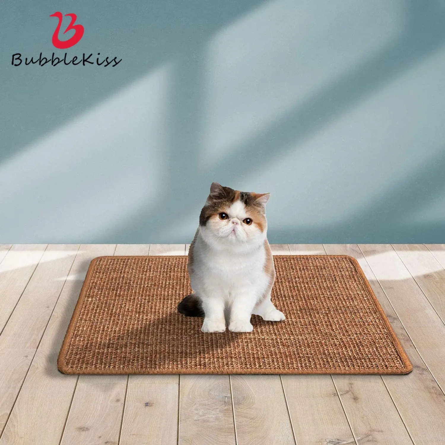 

Bubble Kiss Cat Scratcher Mat Sleeping Carpet for Cat Grinding Claws Atural Sisal Scratching Pad Anti-Slip Cat Scratch Rug New