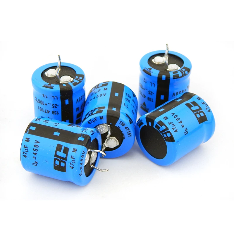 Original hifi BC high-voltage electrolytic capacitor 47uf 450V of 300B KT88 EL34 tube amplifier kits