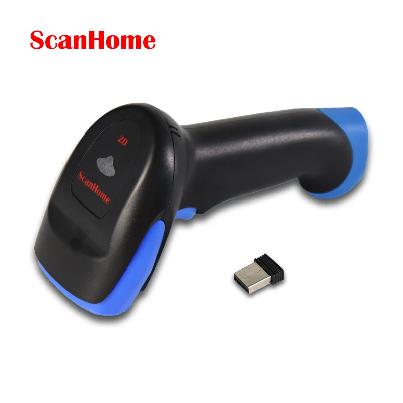 ScanHome Bluetooth Barcode Scanners Wireless Handheld cordless Barcode Readers 1D/2D QR PDF417Data Matrix Code Scanning SH-4410