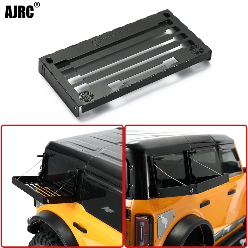 

For Trax Trx-4 Bronco Metal Tool Box Rear Car Shell Tool Box 1/10 Rc Car Parts