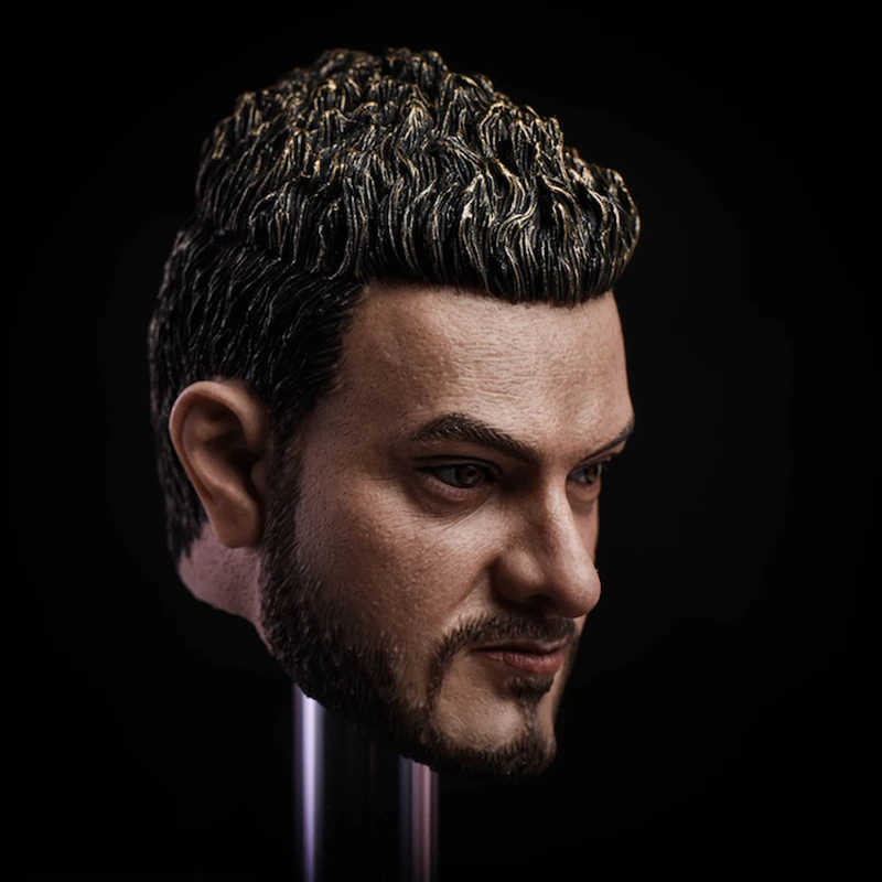 1/6 Indian Movie Emperor Aamir Khan Head Sculpt Carved Model fit 12