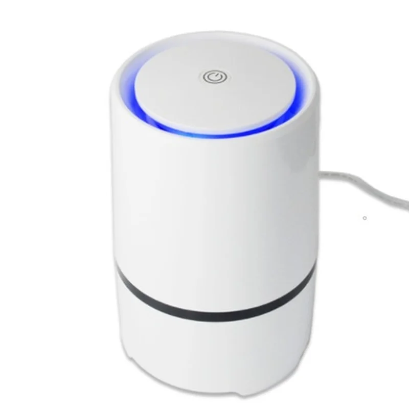 

Air Purifier Air Cleaner for Home HEPA Filters 5v USB cable Low Noise Air Purifier with Night Light Desktop GL2103