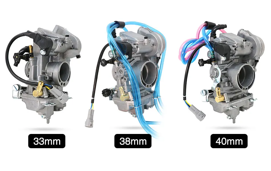 ZSDTRP FCR28 31 33 35 37 39 41mm Carburetor For KLX450 YZ450F FCR39 Flatslide Kehin FCR Carburetor CRF450/650 Husqvarna 450