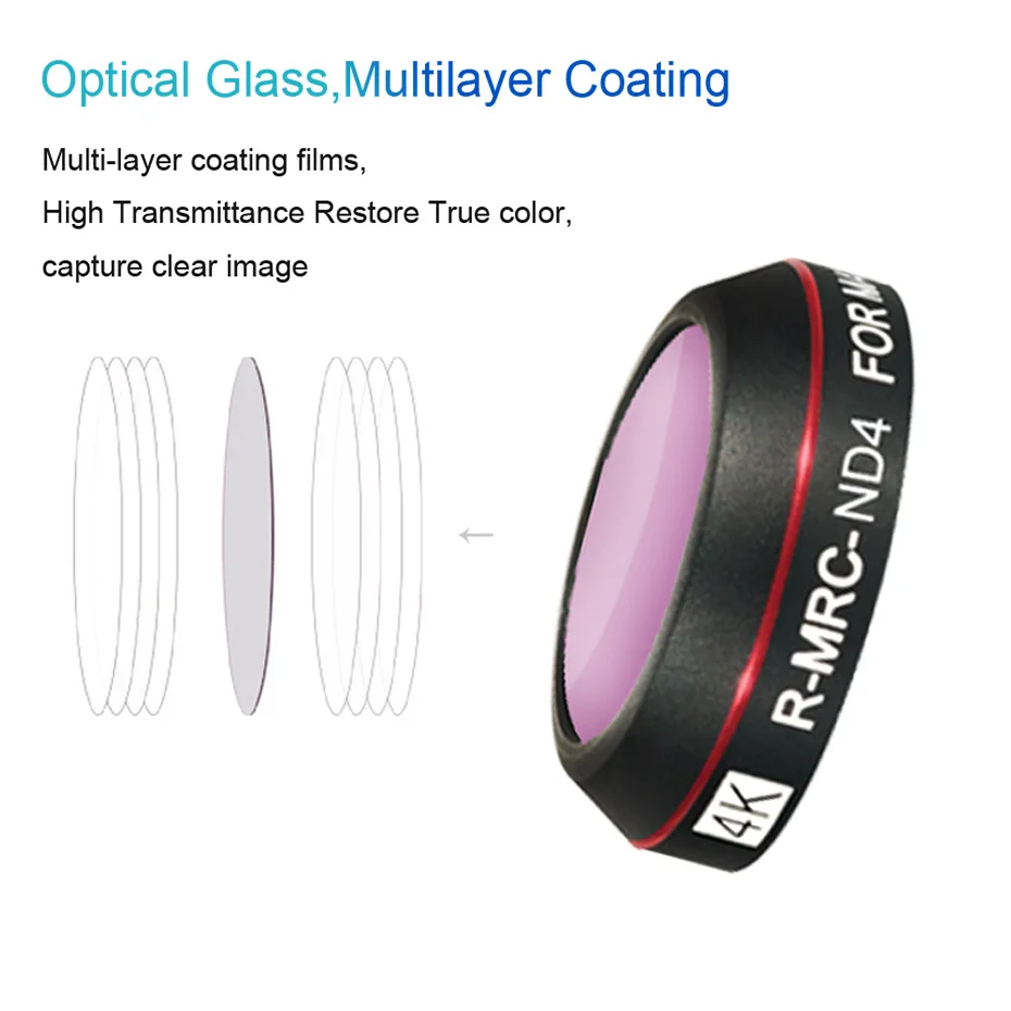 بدون طيار تصفية ل DJI Mavic برو CPL UV ستار ND 4 8 16 32 عدسة مرشحات مجموعة ل Mavic برو كاميرا ذات محورين اكسسوارات 4K عدسة تصفية