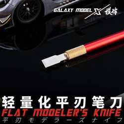 Hobby modeling tools Flat Blade Pen Knife Chisel Model shovel knife Moulding line removal tool For Mecha military model